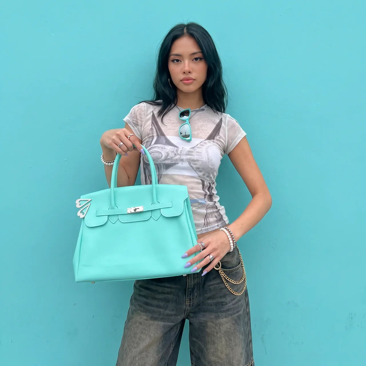 NOIRA | JELLY FIRKIN BAG