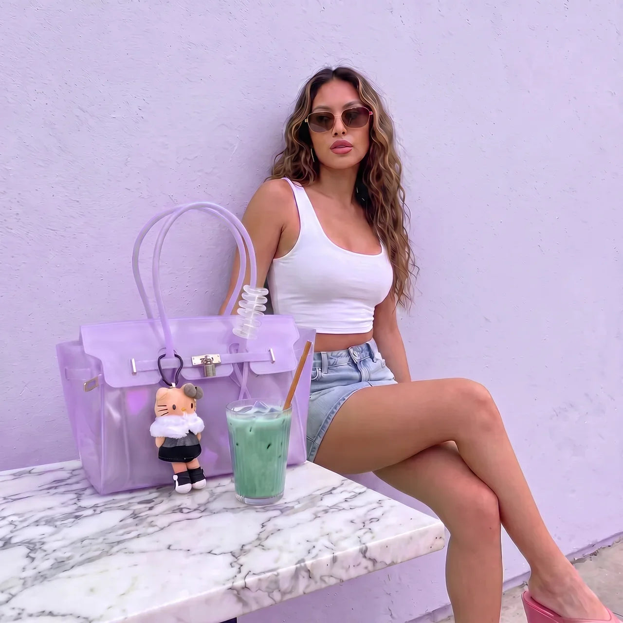NOIRA | JELLY FIRKIN BAG