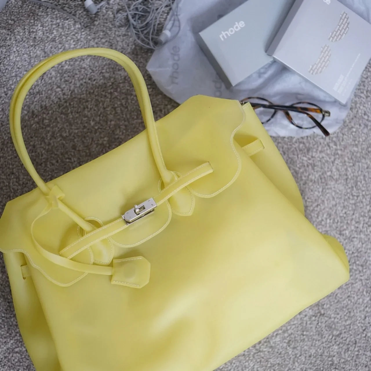 NOIRA | JELLY FIRKIN BAG